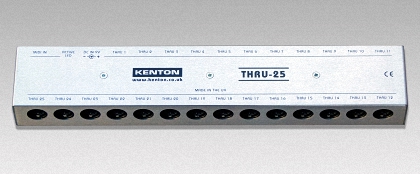 Kenton Thru 5 MIDI thru