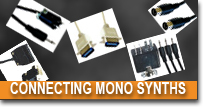 How to connect mono synths using Kenton equipment